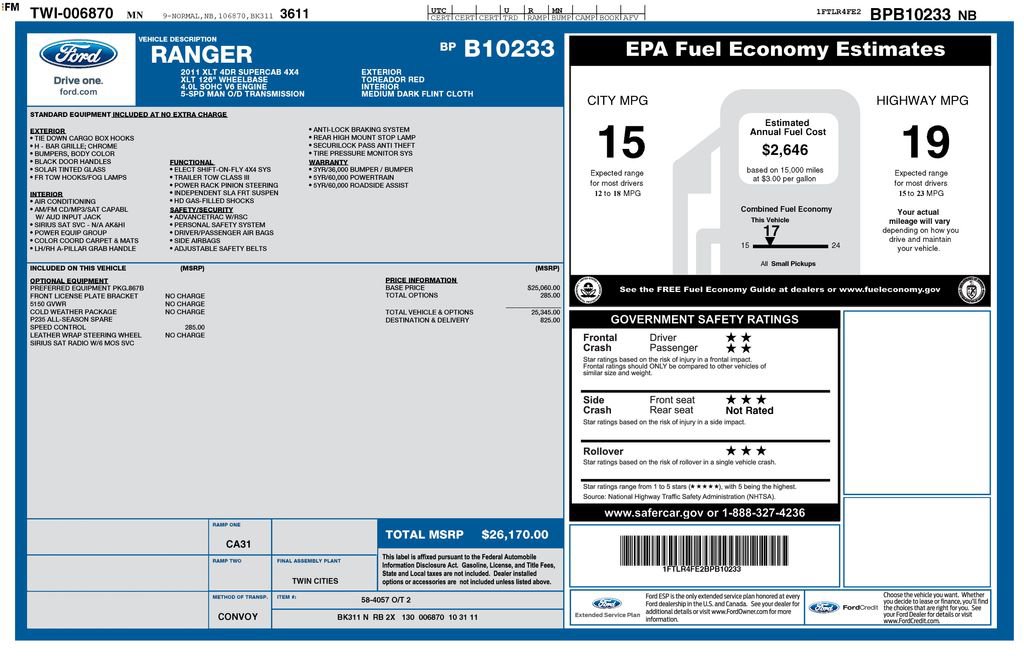 Used 2011 Ford Ranger XLT image 32