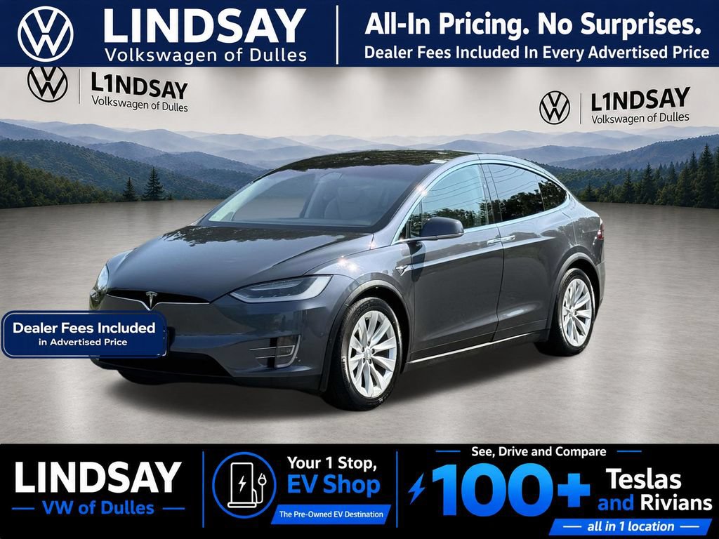 Used 2017 Tesla Model X 75D AWD/4WD image 4