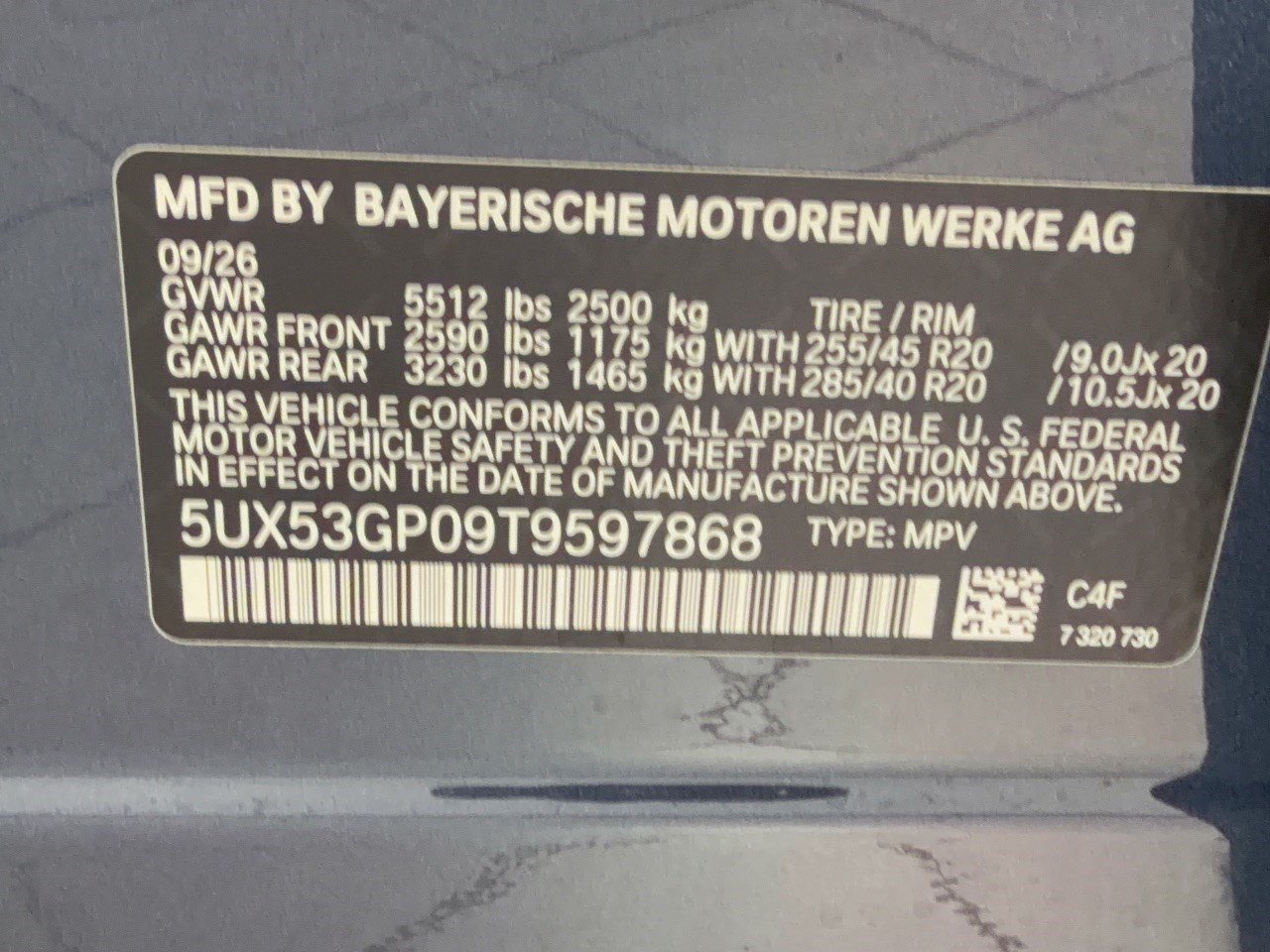 New 2026 BMW X3 xDrive30i w/ Convenience Package AWD/4WD image 32