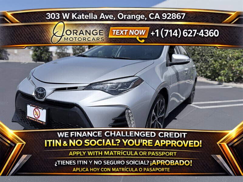 Used 2019 Toyota Corolla SE w/ Carpet Mat Package (TMS) FWD image 1