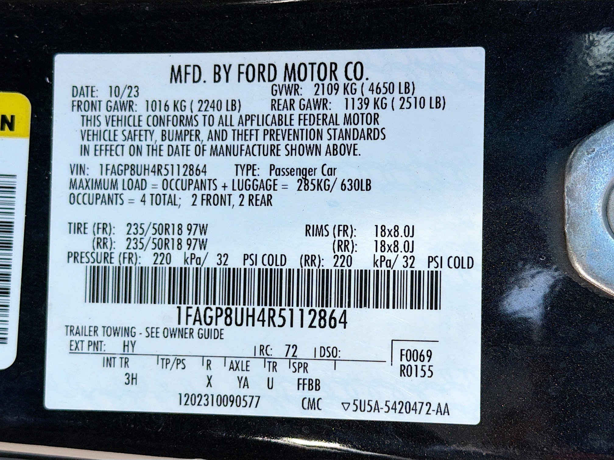 Used 2024 Ford Mustang Premium image 41