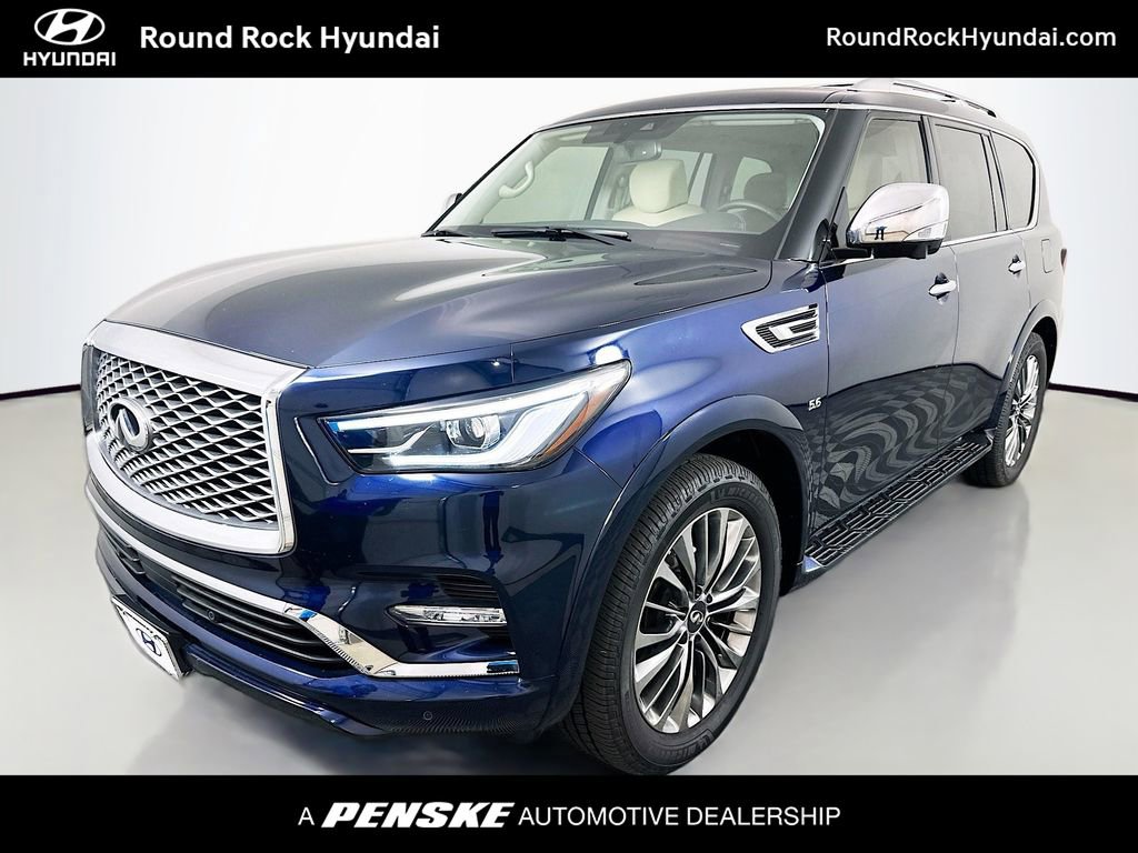 Used 2019 INFINITI QX80 Luxe w/ 22" Wheel Package AWD/4WD image 1