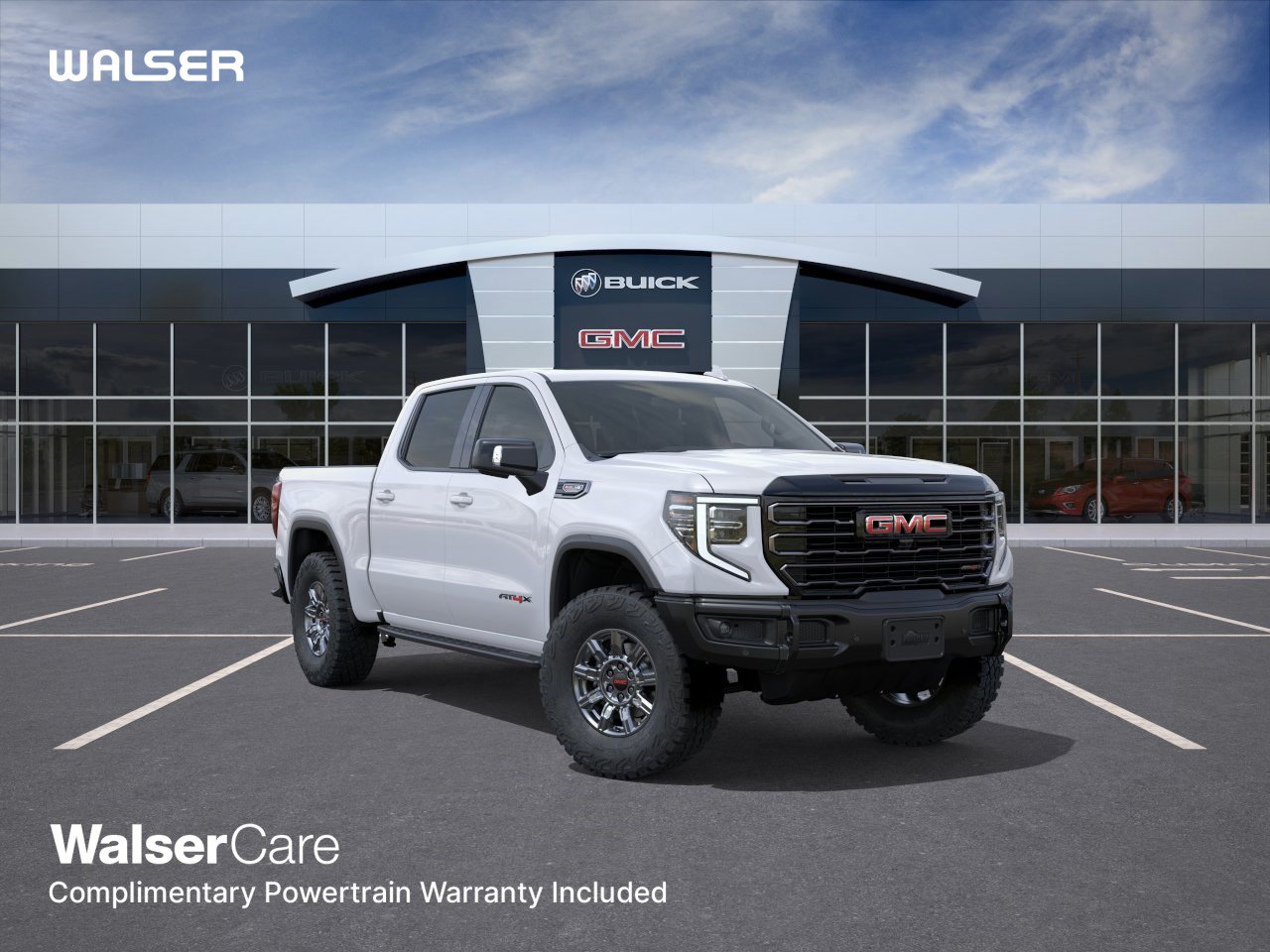 New 2026 GMC Sierra 1500 AT4X w/ LPO, Black Badging Package