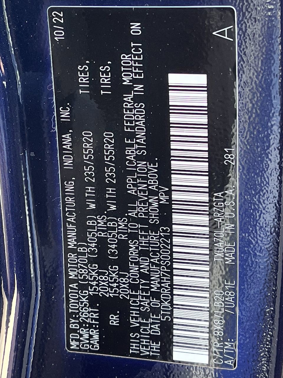 Used 2023 Toyota Highlander Limited FWD image 32