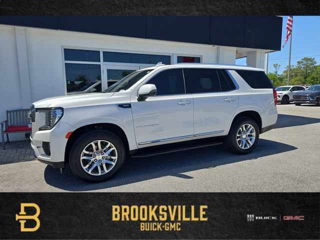 Certified 2022 GMC Yukon SLT w/ SLT Luxury Package RWD image 1