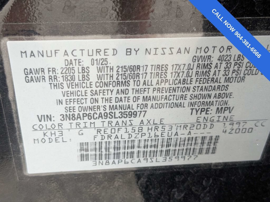 Used 2025 Nissan Kicks SV FWD image 20