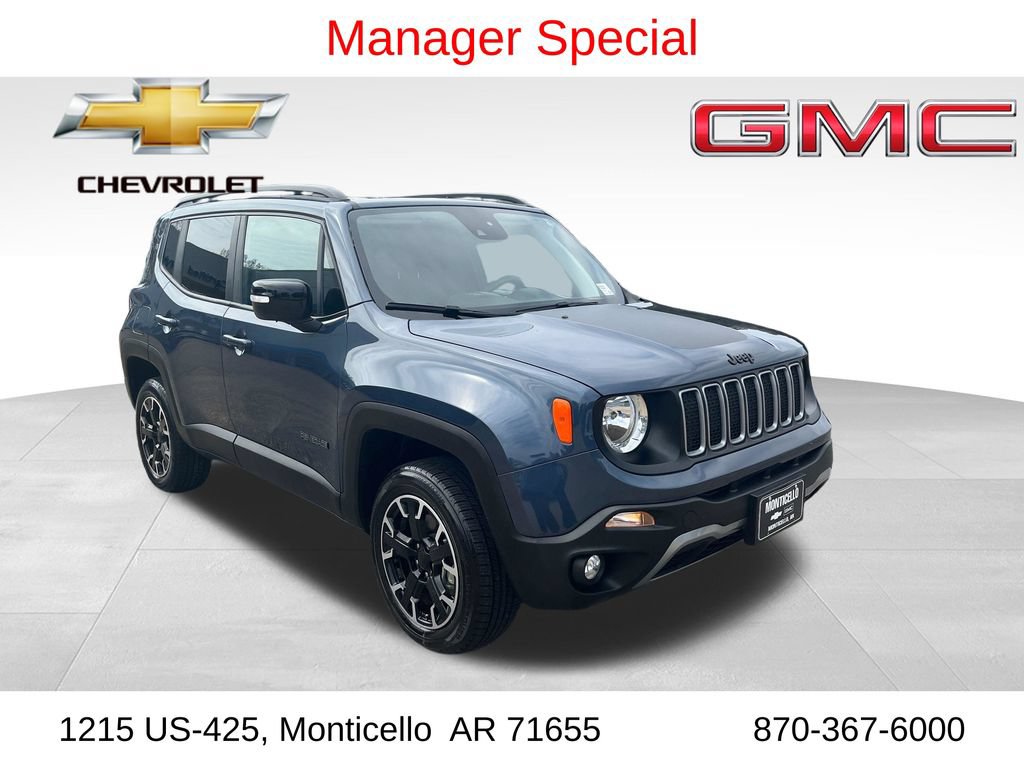 Used 2023 Jeep Renegade Latitude w/ Sun/Sound Group AWD/4WD image 1