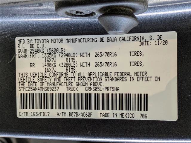 Used 2021 Toyota Tacoma TRD Off-Road image 24