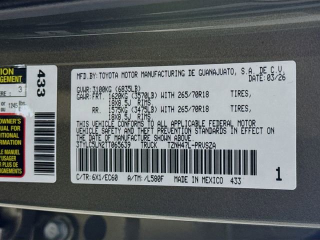 New 2026 Toyota Tacoma 4x4 Double Cab Hybrid image 31