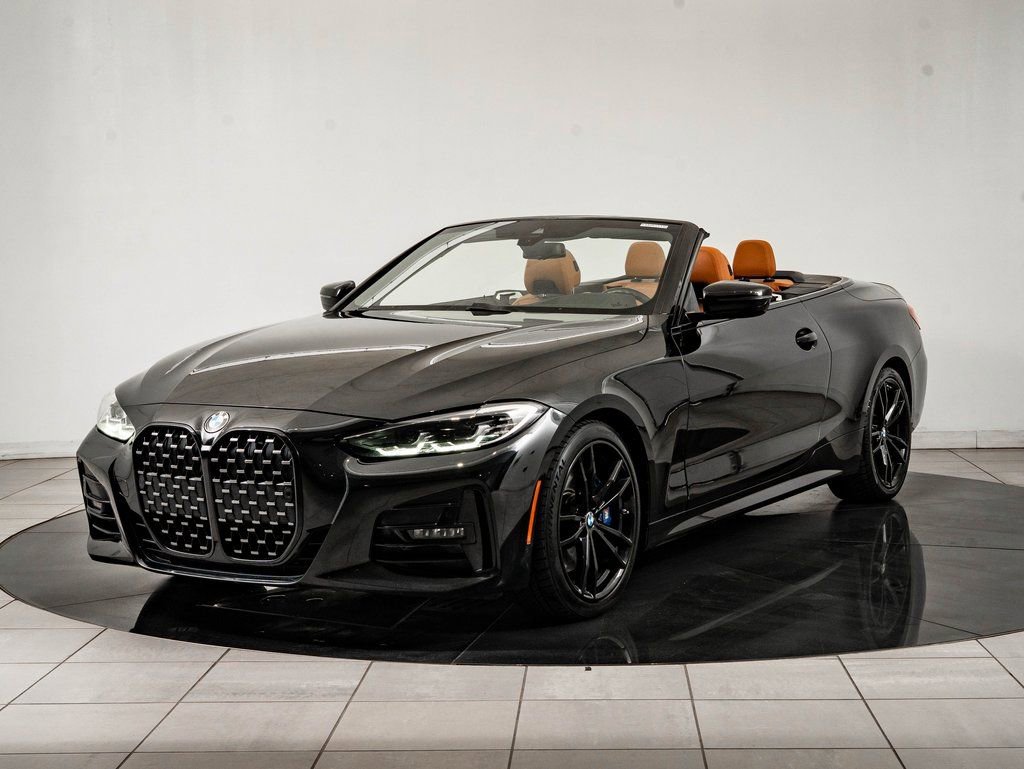 Used 2021 BMW 430i Convertible w/ M Sport Package RWD image 2
