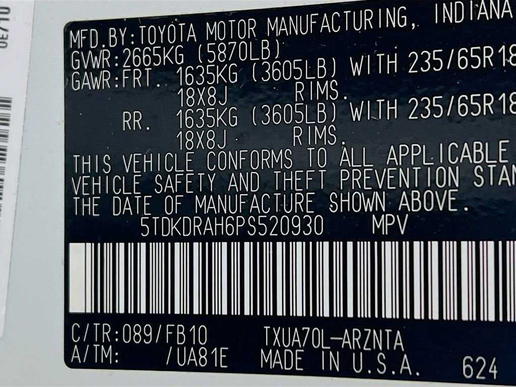 Used 2023 Toyota Highlander L image 33