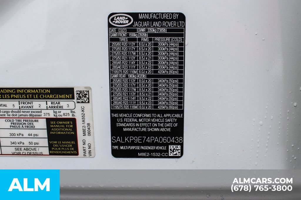 Used 2023 Land Rover Range Rover SE AWD/4WD image 41