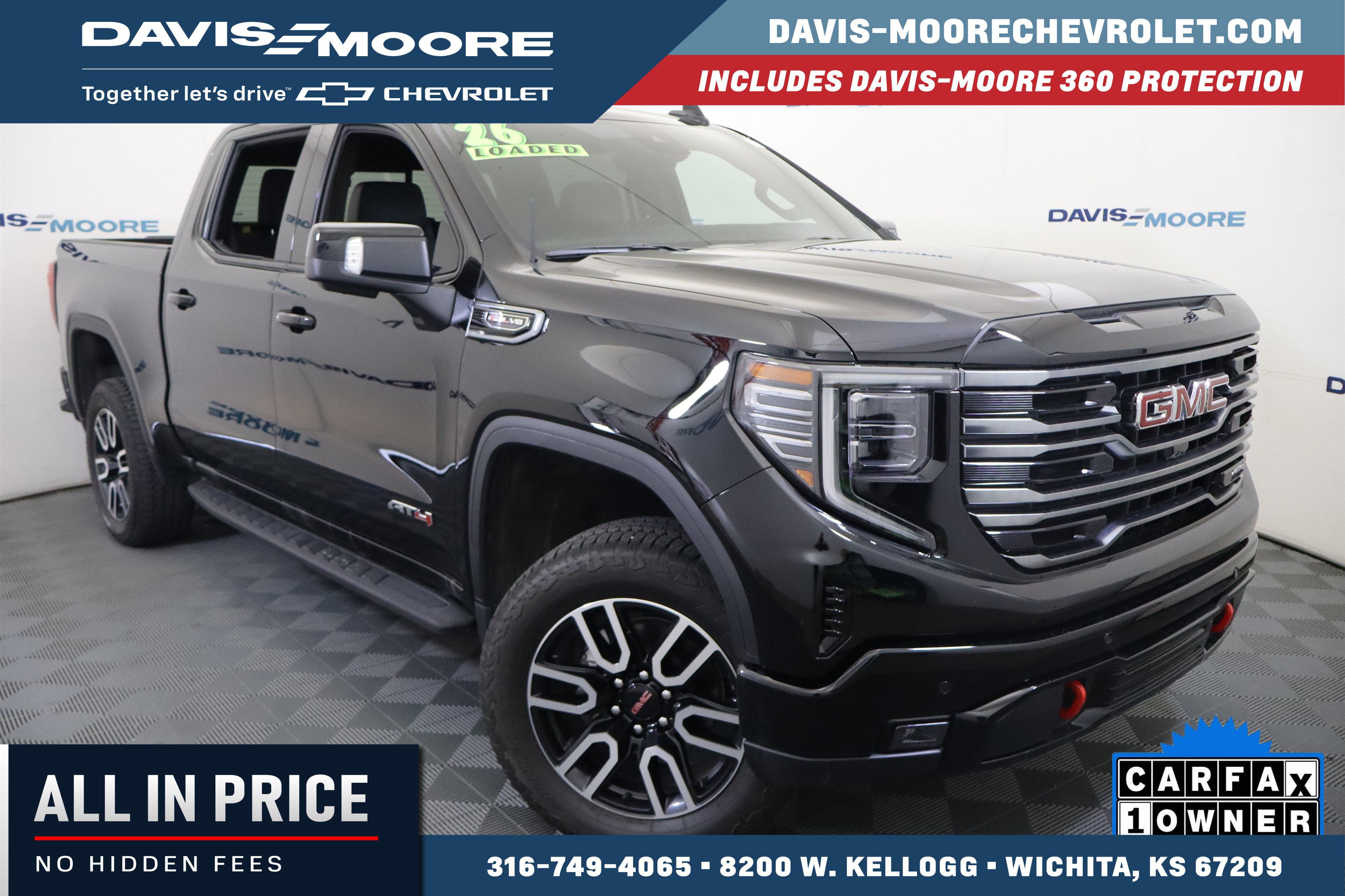 Used 2026 GMC Sierra 1500 AT4 w/ AT4 Premium Package