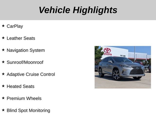 Used 2022 Lexus RX 350 FWD w/ Premium Package image 5