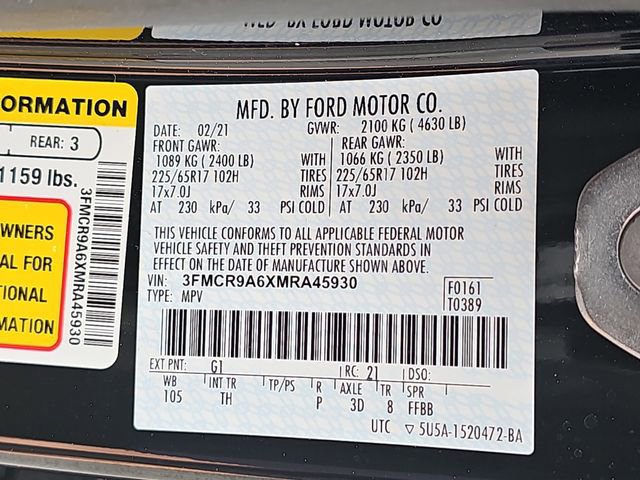 Used 2021 Ford Bronco Sport image 34