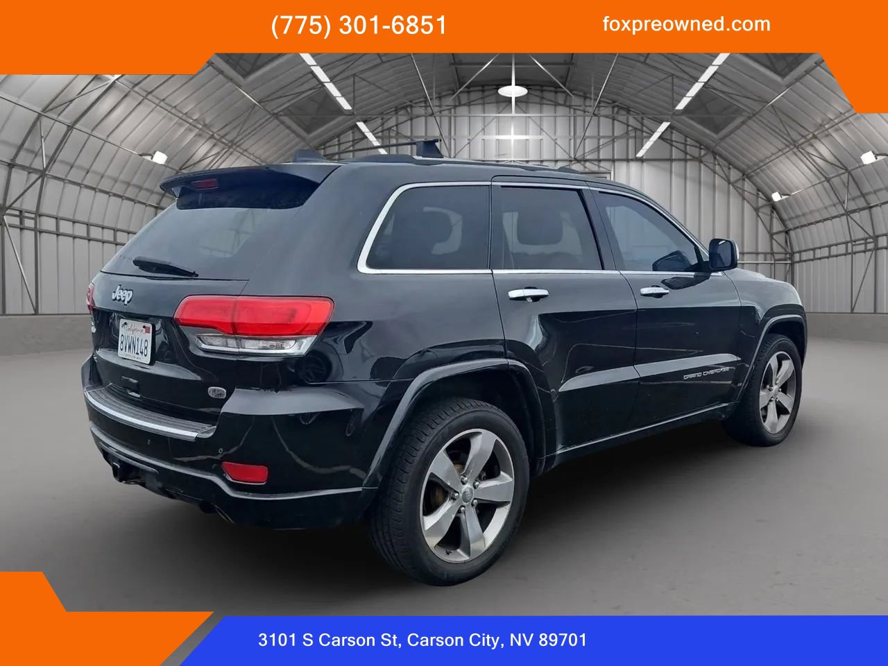 Used 2014 Jeep Grand Cherokee Overland w/ Advanced Technology Group image 3