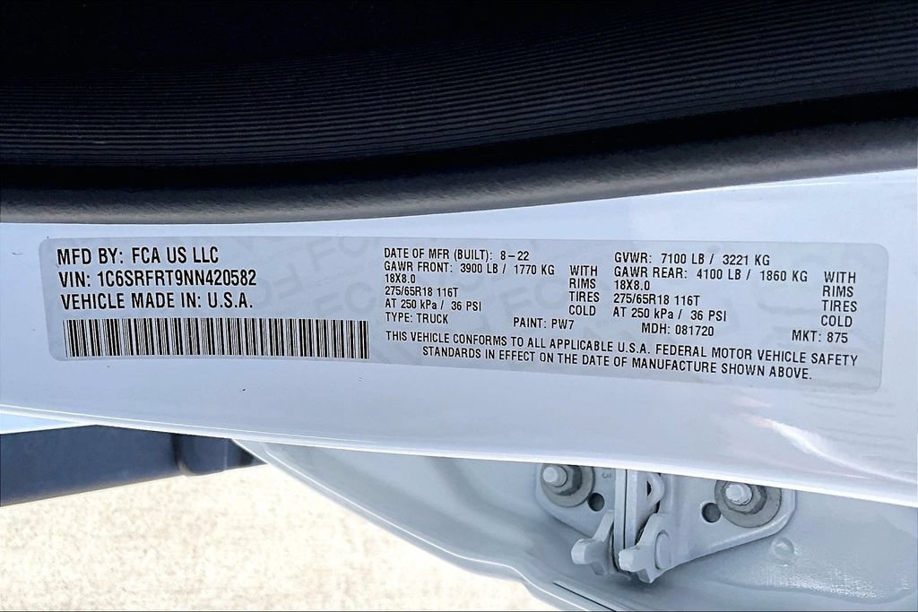 Certified 2022 RAM 1500 Laramie AWD/4WD image 34