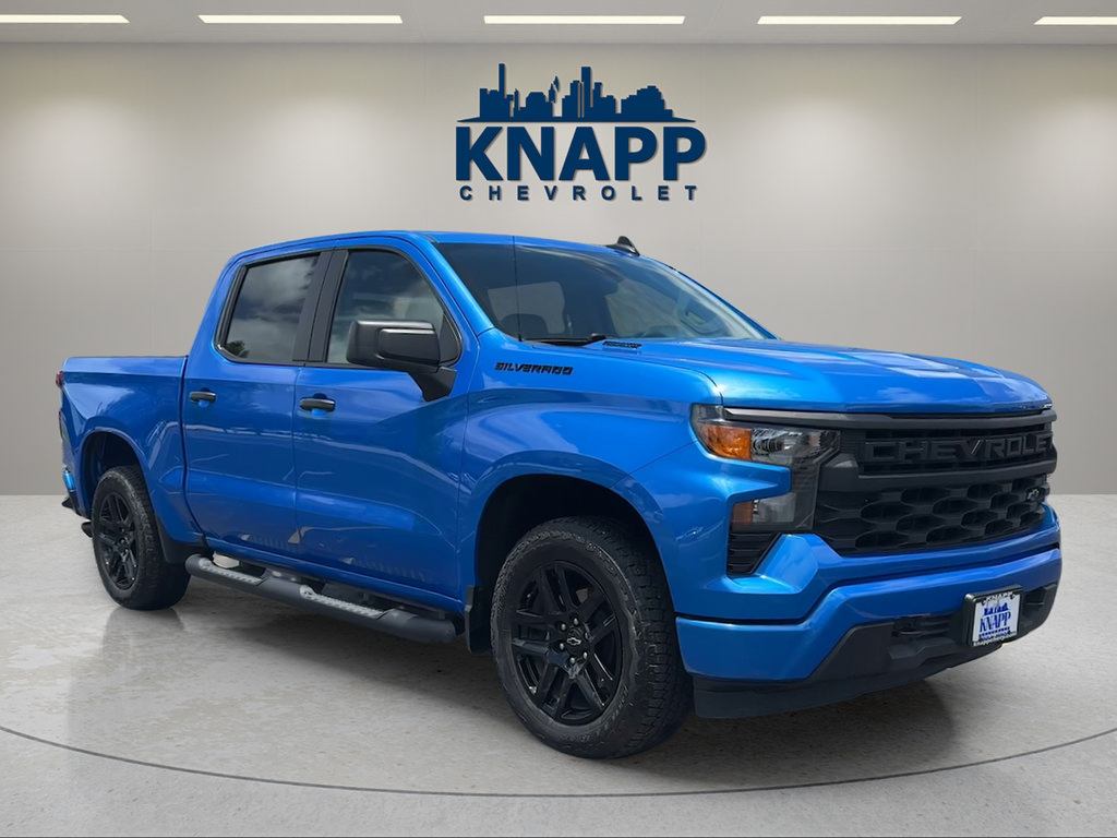 Used 2025 Chevrolet Silverado 1500 Custom w/ Turbomax Blackout Package RWD image 7