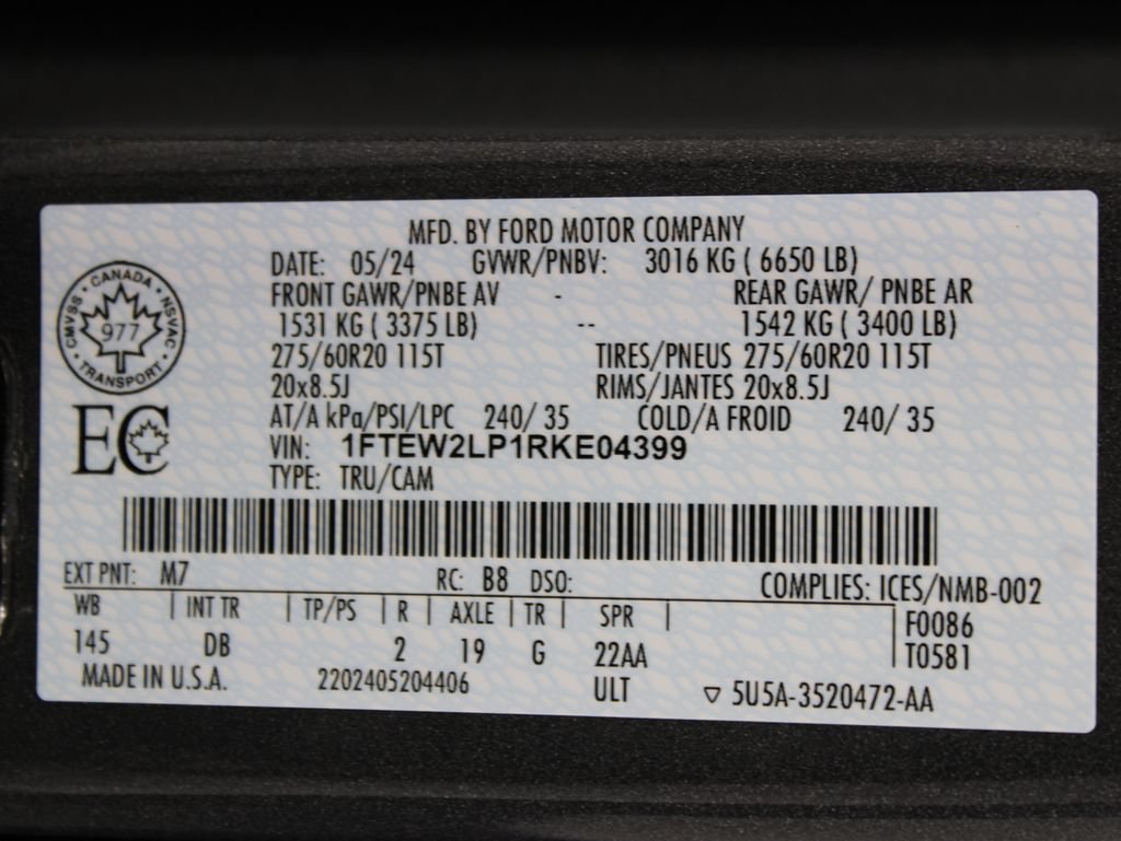 Used 2024 Ford F150 STX AWD/4WD image 67