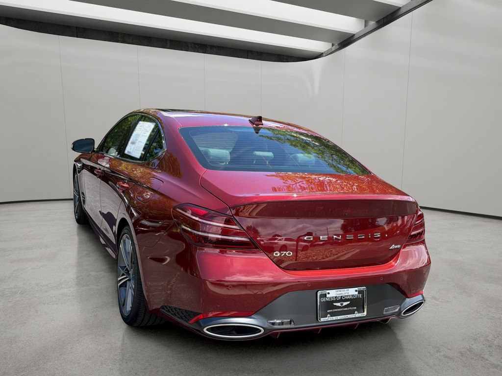 Certified 2025 Genesis G70 2.5T w/ Sport Prestige Package AWD/4WD image 3
