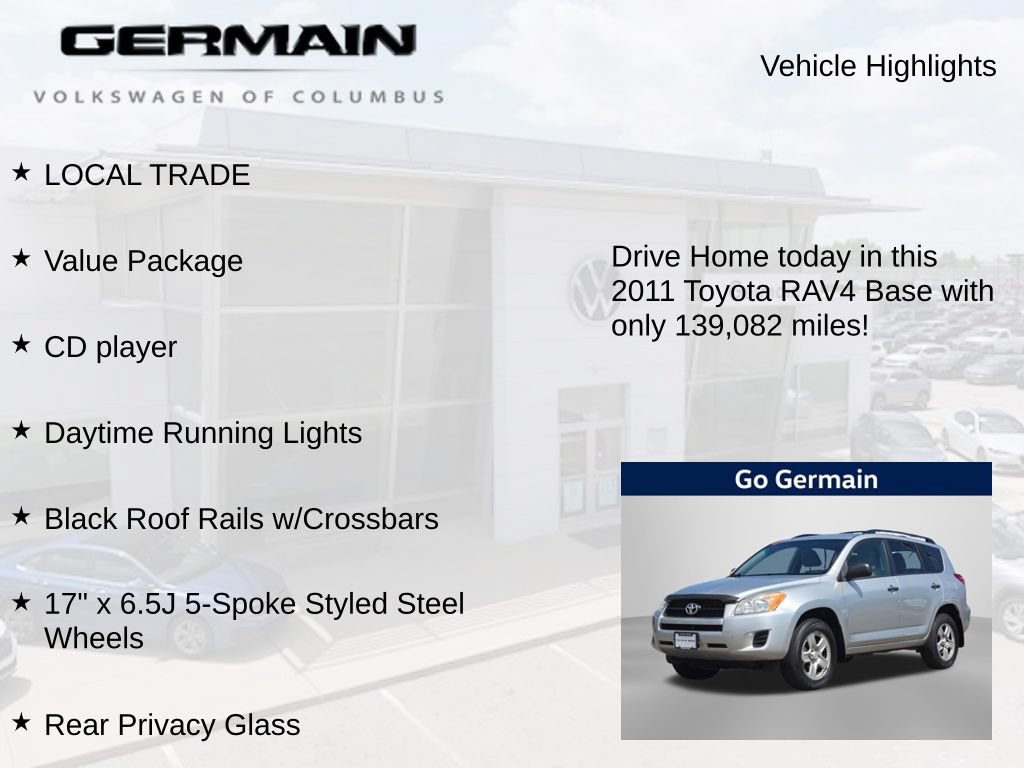 Used 2011 Toyota RAV4 4WD w/ Base L4 Extra Value Pkg image 5