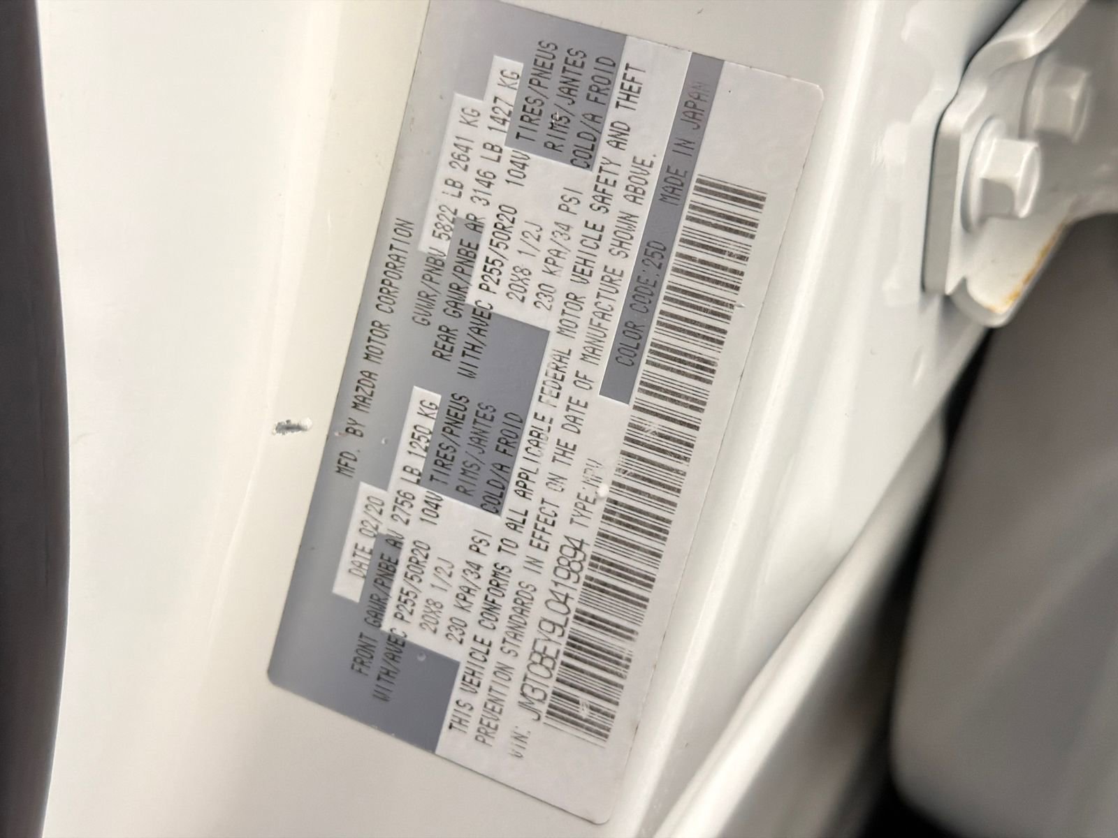Used 2020 MAZDA CX-9 Signature image 37