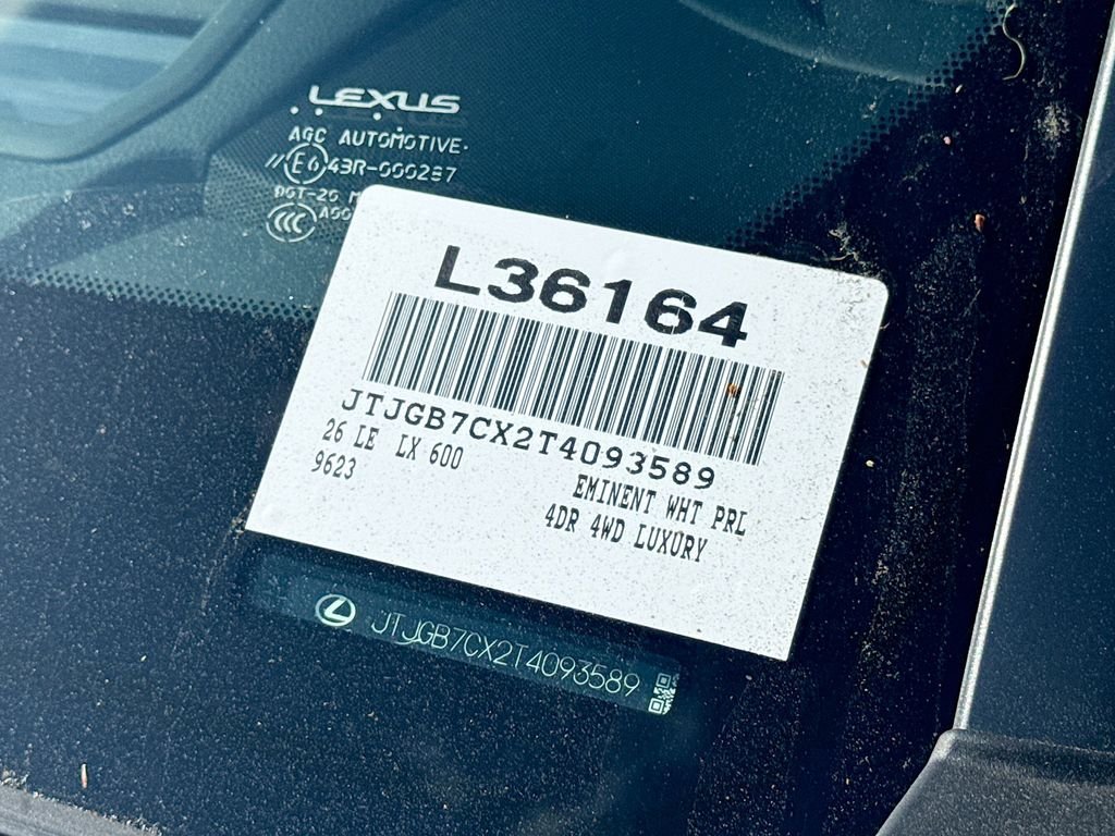 New 2026 Lexus LX 600 4WD w/ Luxury Package image 16