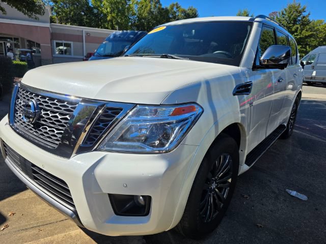 Used 2019 Nissan Armada Platinum w/ Captain's Chairs Package AWD/4WD image 2