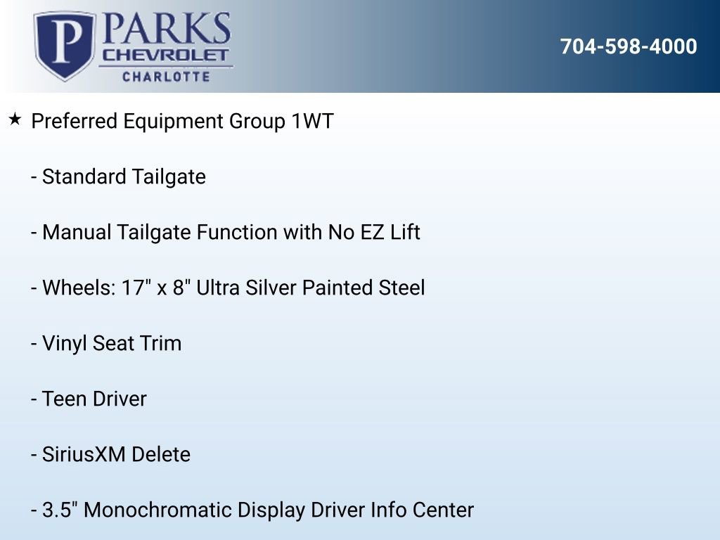 New 2026 Chevrolet Silverado 1500 W/T w/ WT Value Package image 21