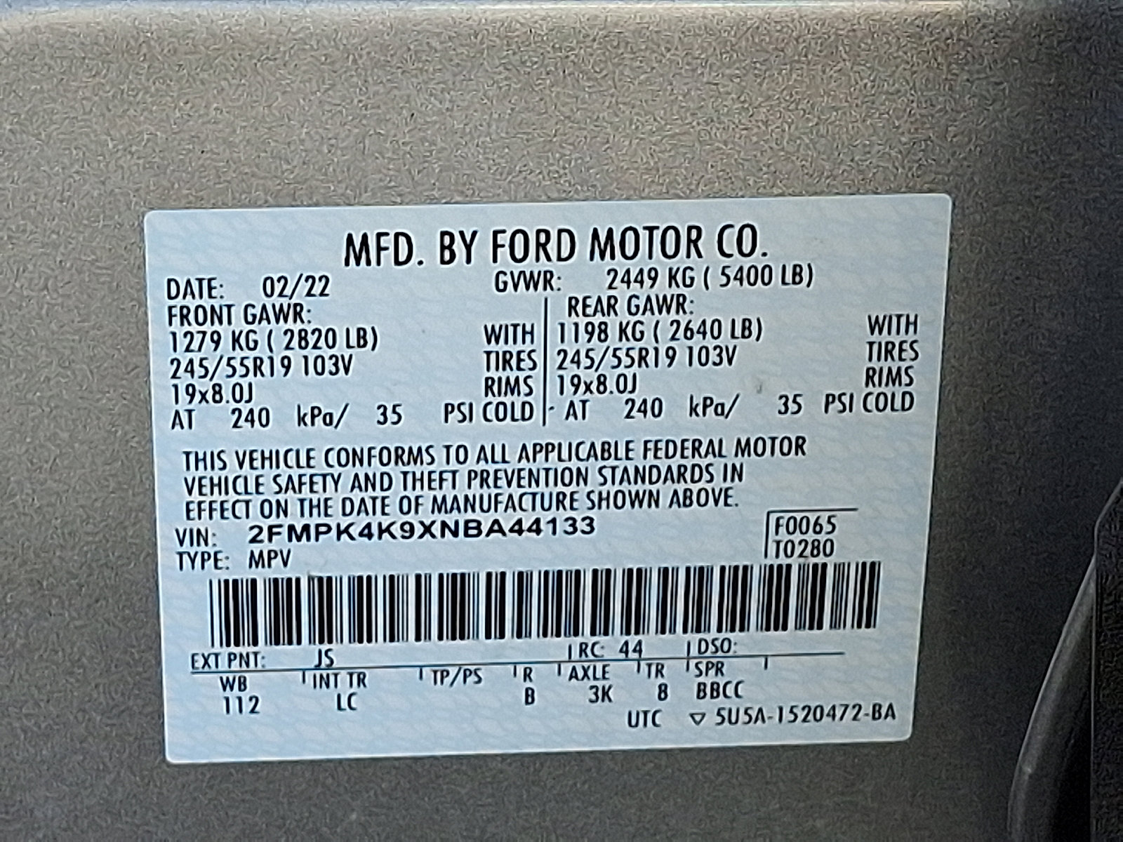 Used 2022 Ford Edge Titanium image 25