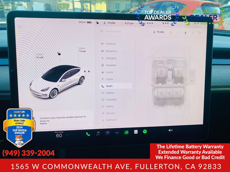 Used 2022 Tesla Model 3 Long Range AWD/4WD image 33