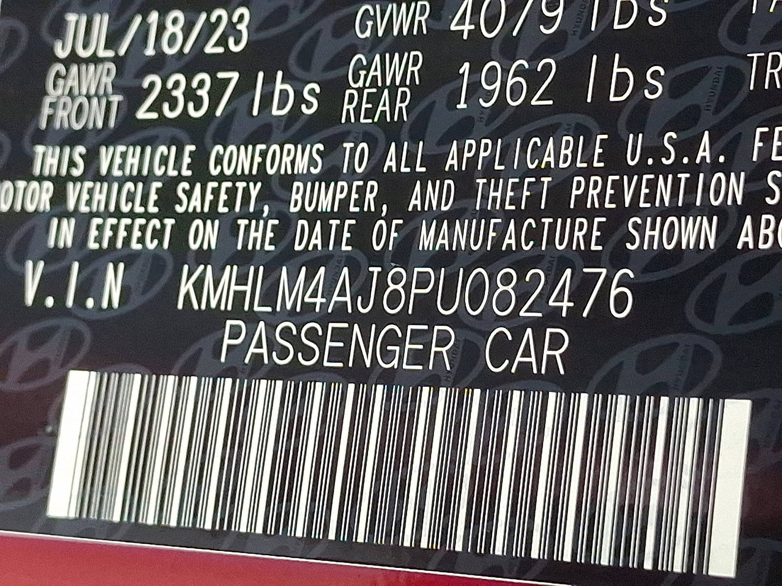 Used 2023 Hyundai Elantra Blue w/ Preferred Accessory Package image 26