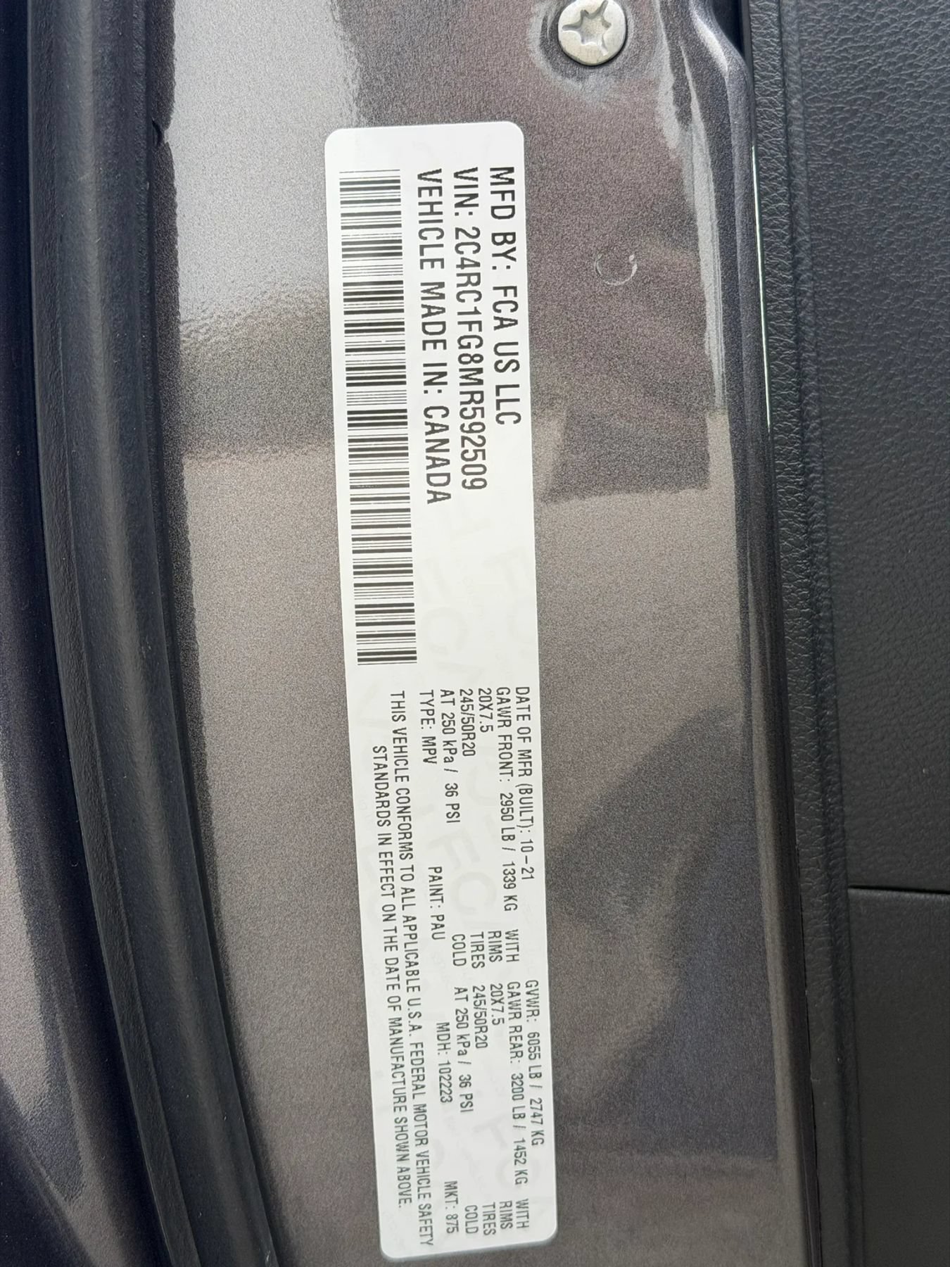Used 2021 Chrysler Pacifica Touring w/ S Appearance Package FWD image 32
