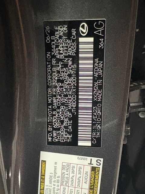 New 2026 Lexus ES 500e w/ Convenience Package AWD/4WD image 30