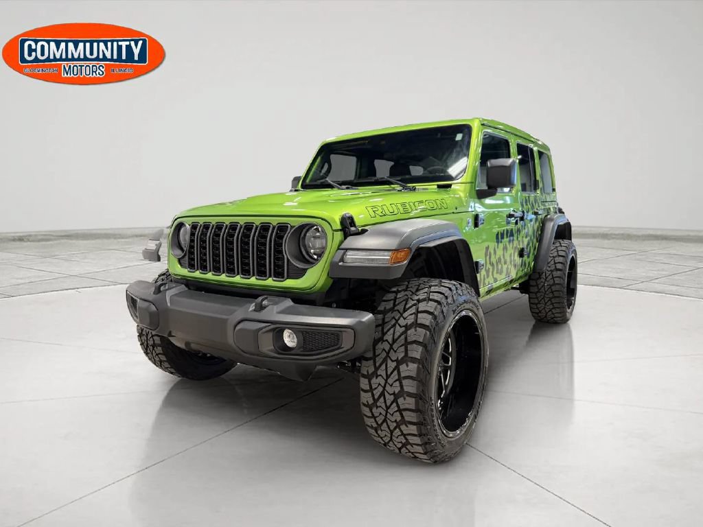Used 2025 Jeep Wrangler Unlimited Rubicon w/ XTREMEE 35" Tire Package AWD/4WD image 12
