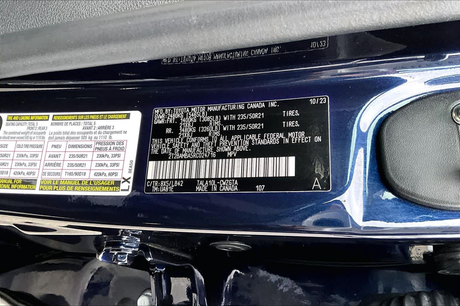 Certified 2024 Lexus RX 350 Premium Plus w/ Convenience Package FWD image 35