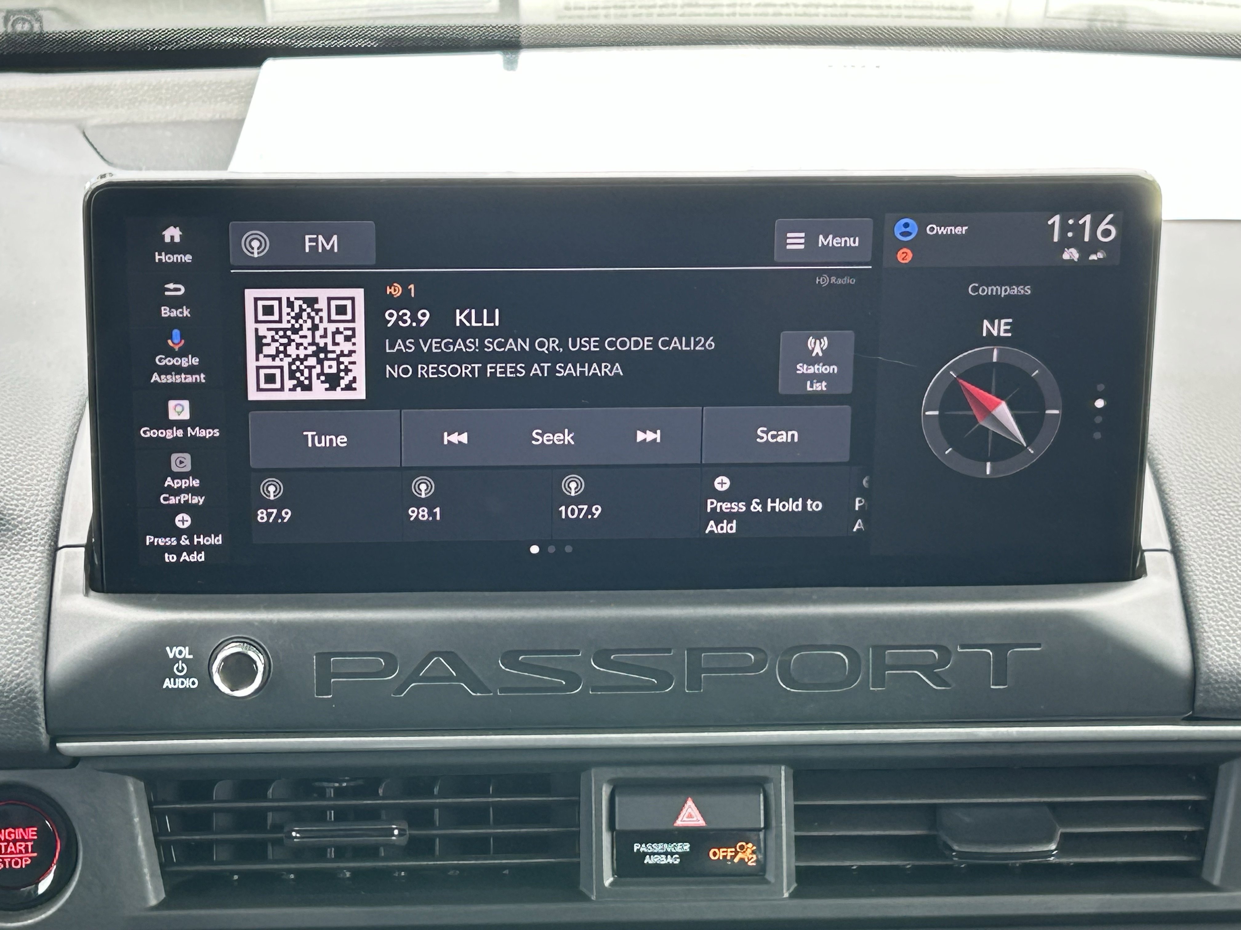 Certified 2026 Honda Passport RTL image 14