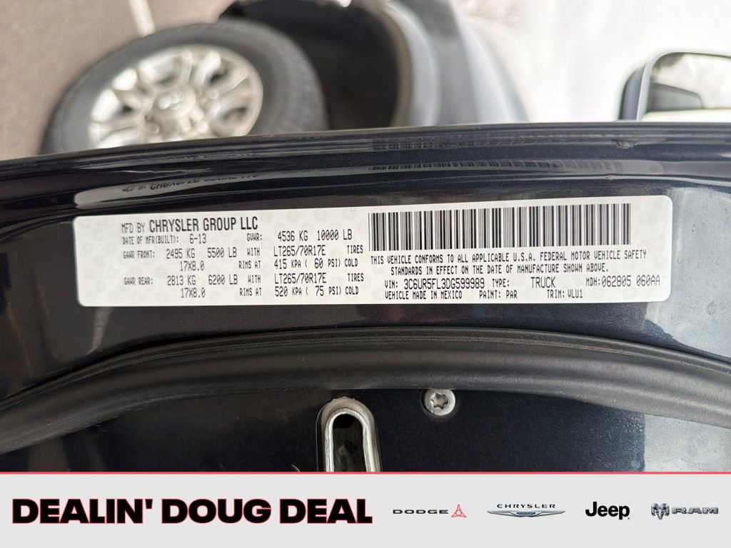 Used 2013 RAM 2500 Laramie w/ Cold Weather Group image 29