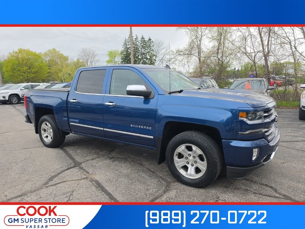 Certified 2018 Chevrolet Silverado 1500 LTZ Z71 w/ LTZ Plus Package AWD/4WD image 1