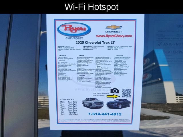 Used 2025 Chevrolet Trax LT w/ LT Convenience Package image 12