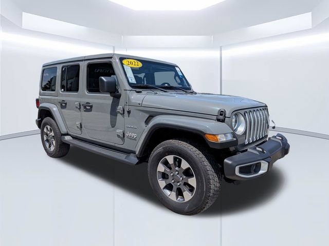 Used 2022 Jeep Wrangler Unlimited Sahara w/ Cold Weather Group AWD/4WD image 2