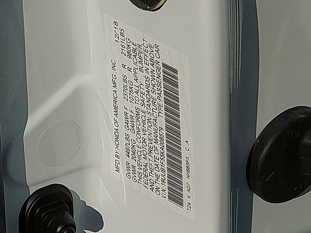 Certified 2019 Acura TLX w/ Technology Package FWD image 27