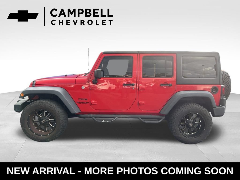 Used 2016 Jeep Wrangler Unlimited Sport w/ Quick Order Package 24S AWD/4WD image 2