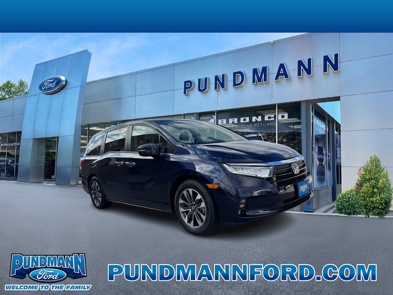 Used 2022 Honda Odyssey EX-L image 1