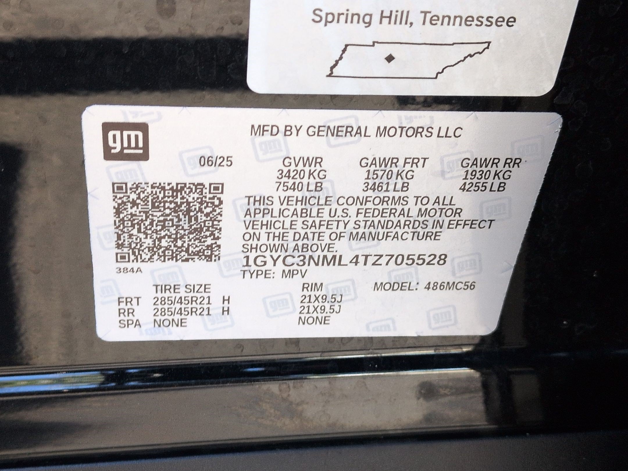 Used 2026 Cadillac Vistiq Sport w/ LPO, Floor Liner Package AWD/4WD image 36