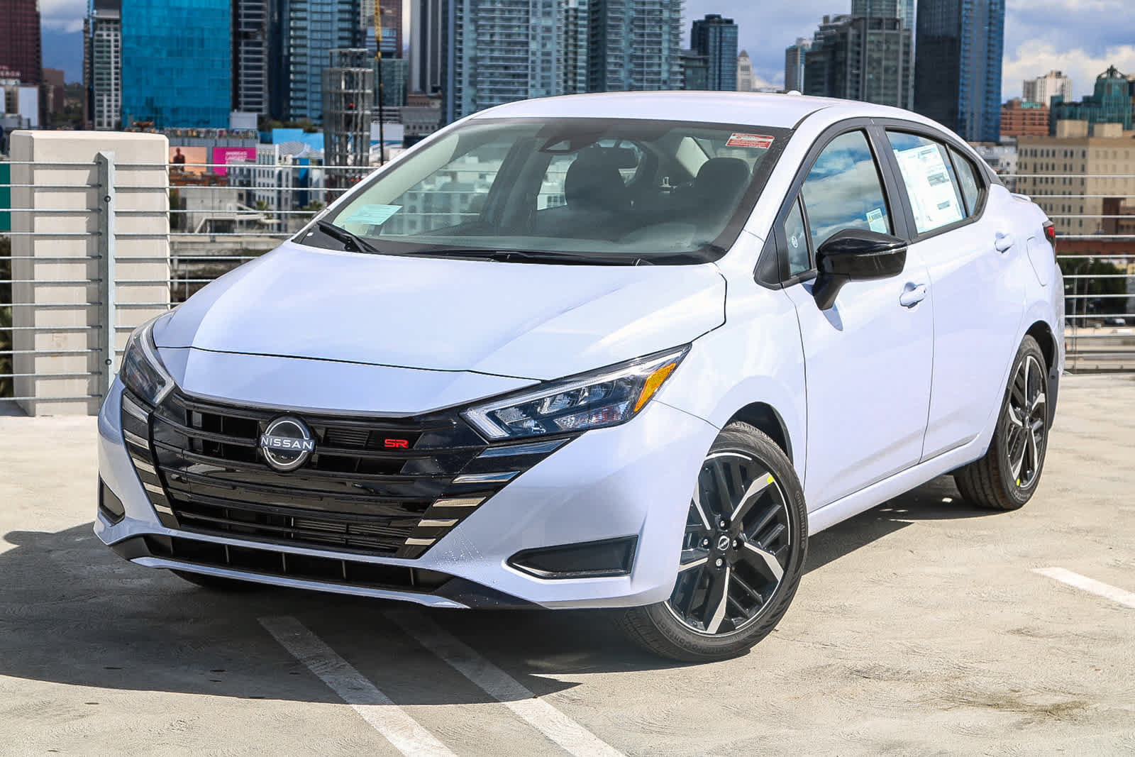 New 2025 Nissan Versa SR w/ Trunk Package FWD image 1