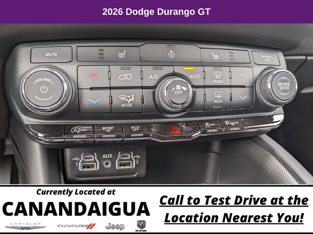 New 2026 Dodge Durango GT w/ Blacktop Package AWD/4WD image 19