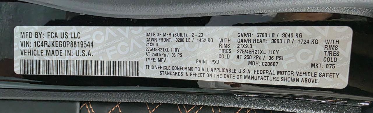 Used 2023 Jeep Grand Cherokee L Summit AWD/4WD image 54