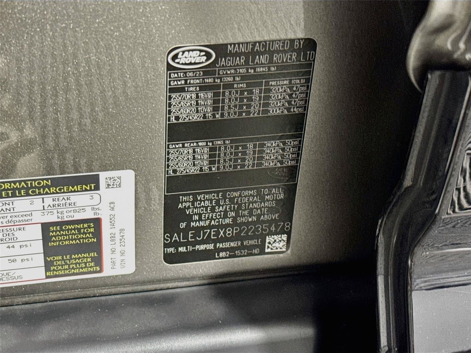 Used 2023 Land Rover Defender 110 S AWD/4WD image 34