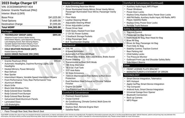 Used 2023 Dodge Charger GT w/ Technology Group image 18